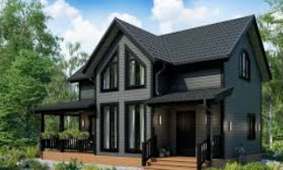 Проекты каркасных домов с террасой от 3604 рублей | Строй-Гбх