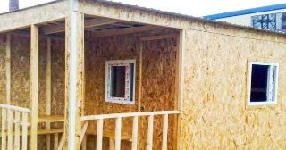 Сарай из дерева под ключ в Губахе – строительствопо цене от 41188 рублей