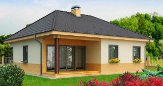 Строительство одноэтажных домов Губаха цена от 23684 руб. м2