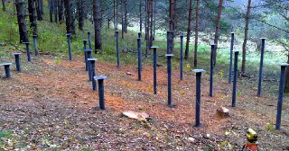 Свайный фундамент Губаха. Заказать под ключ цена от 2060 руб